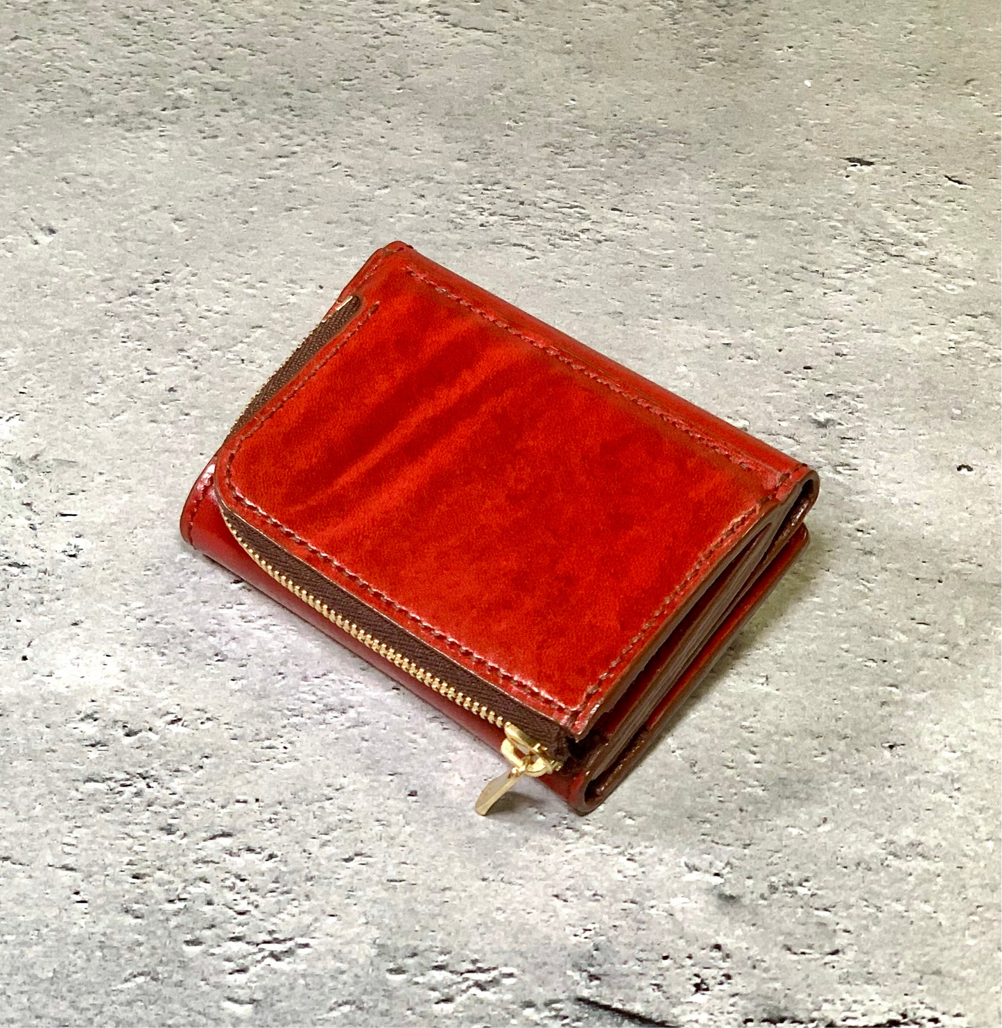 【受注製作】三つ折り財布(楓)