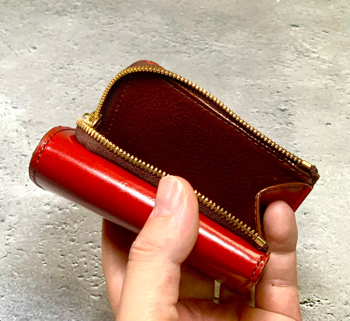 【受注製作】三つ折り財布(楓)